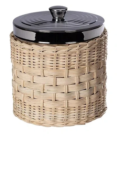 The Favorites The Palmier Ice Bucket With Lid In Neutral