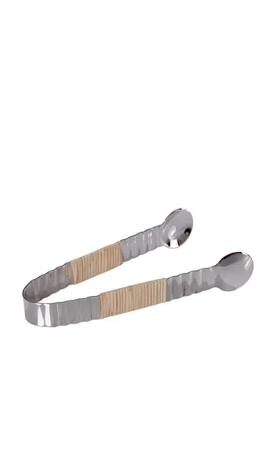 The Favorites The Palmier Ice Tong In Neutral