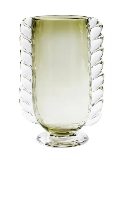 The Favorites Vintage Braided Glass Vase In Multi