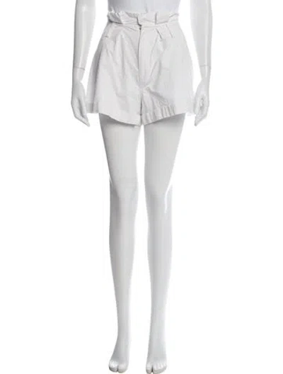 Pre-owned The Femm Mini Shorts In White