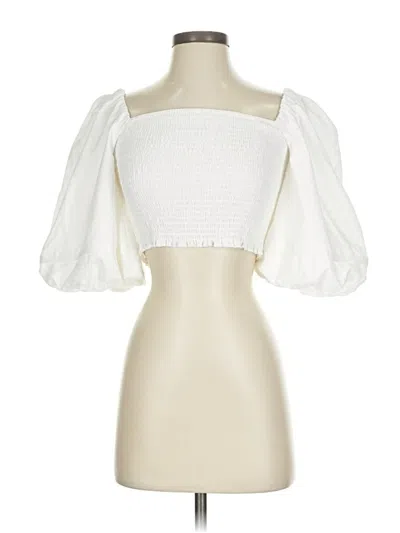 Pre-owned The Fifth Label 3/4 Sleeve Blouse In White