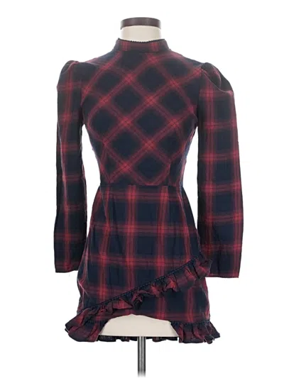 Pre-owned The Fifth Label Cocktail Dress In Burgundy