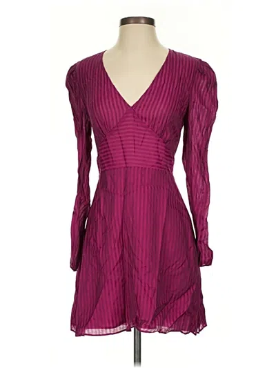 Pre-owned The Fifth Label Cocktail Dress In Burgundy