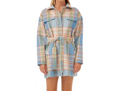 The Fifth Label Dark Shadows Plaid Coat