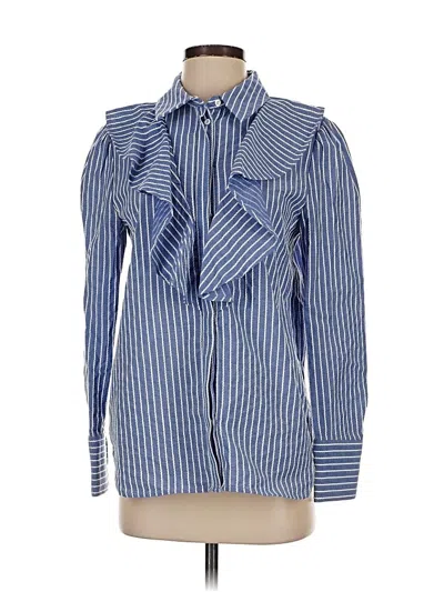 Pre-owned The Fifth Label Long Sleeve Blouse In Blue