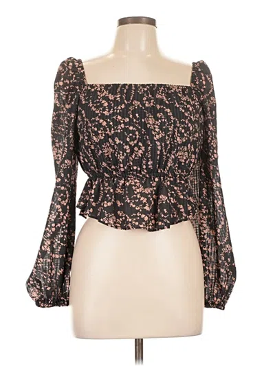 Pre-owned The Fifth Label Long Sleeve Blouse In Brown