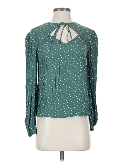 Pre-owned The Fifth Label Long Sleeve Blouse In Teal
