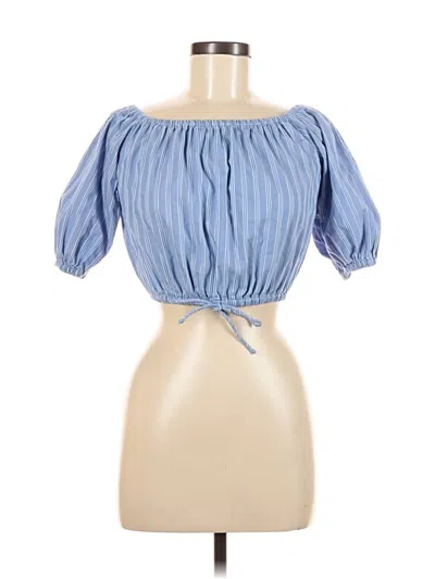 Pre-owned The Fifth Label Short Sleeve Blouse In Blue