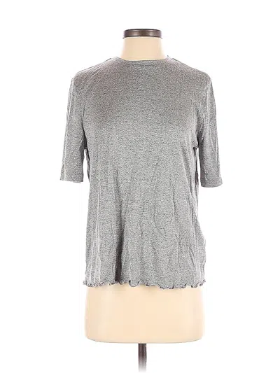 Pre-owned The Fifth Label Short Sleeve Top Gray Crew Neck Tops