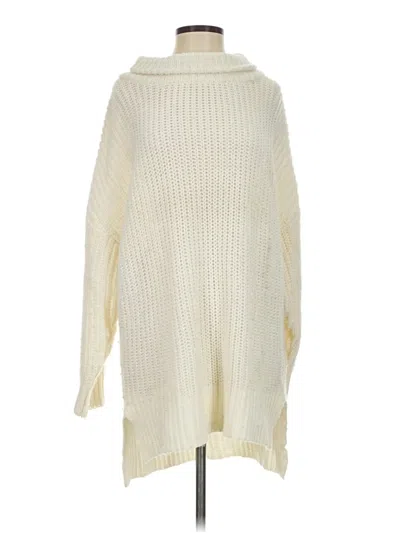 Pre-owned The Fifth Poncho In Ivory