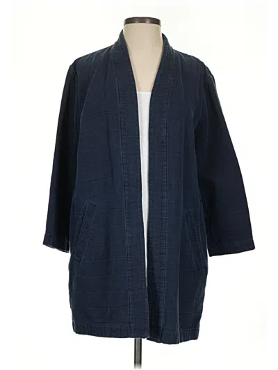 Pre-owned The Fisher Project Coat In Blue
