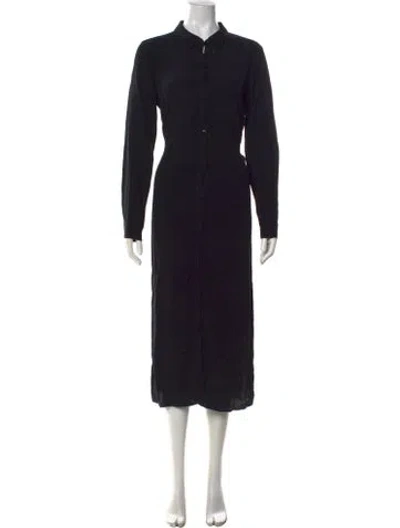 Pre-owned The Fisher Project Long Dress In Black