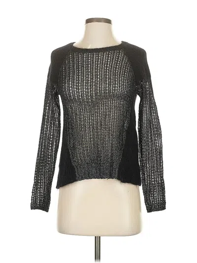 Pre-owned The Fisher Project Pullover Sweater In Black