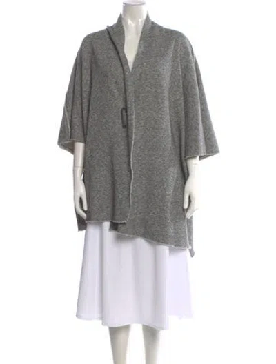 Pre-owned The Fisher Project V-neck Sweater In Gray