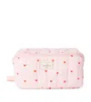The Flat Lay Co. Heart Print Make-up Bag
