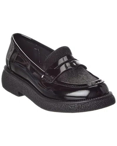 The Flexx Adenike Haircalf Loafer In Black