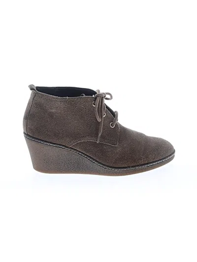 Pre-owned The Flexx Ankle Boots In Tan