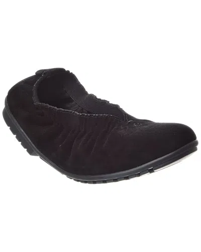 The Flexx Benedetta Suede Flat In Animal Print