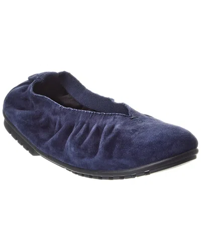 The Flexx Benedetta Suede Flat In Multi