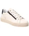 The Flexx Carmela Leather Sneaker In White