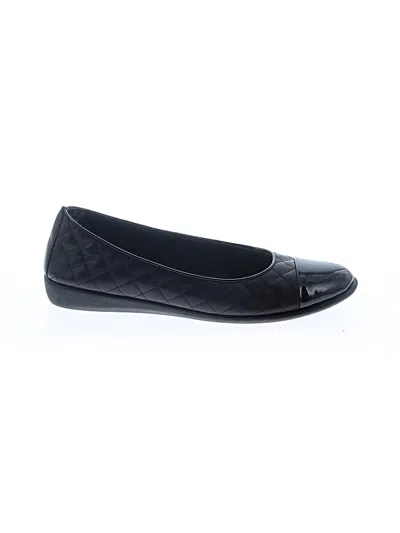 Pre-owned The Flexx Flats In Black