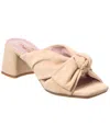 The Flexx Francys Suede Sandal In Gold