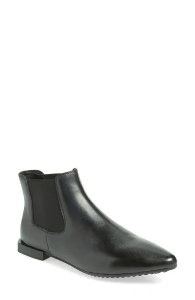 The Flexx Rhonda Pointed Toe Chelsea Boot In Black