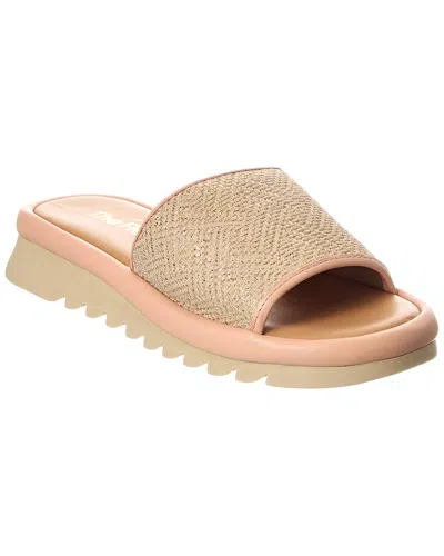 The Flexx Wilma Lather Sandal In Multi