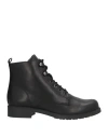 The Flexx Woman Ankle Boots Black Size 6 Leather In Black
