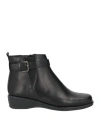 The Flexx Woman Ankle Boots Black Size 7 Leather In Black