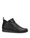 The Flexx Woman Ankle Boots Black Size 7 Leather In Black