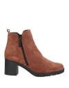 The Flexx Woman Ankle Boots Brown Size 6 Leather