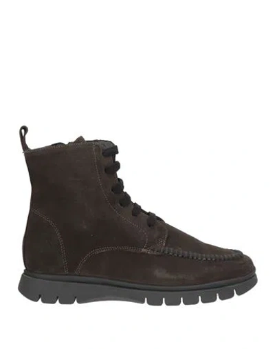 The Flexx Woman Ankle Boots Dark Brown Size 8 Leather