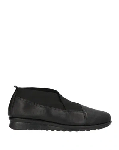 The Flexx Woman Loafers Black Size 9.5 Leather