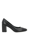 The Flexx Woman Pumps Black Size 7 Leather In Black
