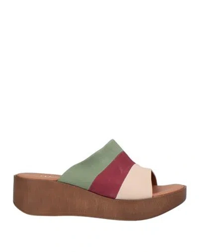 The Flexx Woman Sandals Blush Size 9.5 Leather In Pink