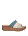 The Flexx Woman Sandals Light Grey Size 8 Leather In Grey