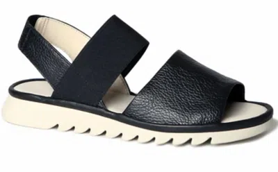 The Flexx Women's Banzai Leather Platform Sandal In Black
