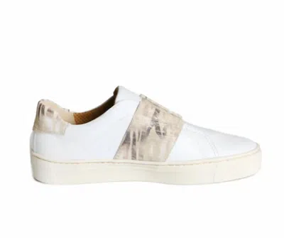 The Flexx Women's Commuter Sneaker In White/sand In Multi