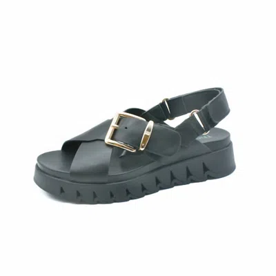 The Flexx Women's Edwina Leather Sandals In Black