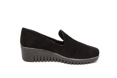 The Flexx Women's Fast Lane Shoes In Black Camoscio In Multi
