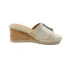 The Flexx Women's Mara Sandal In Camoscio Sabbia In Multi