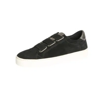 The Flexx Women's Sneak Easy Sneaker In Sde/calf Met/black/petro