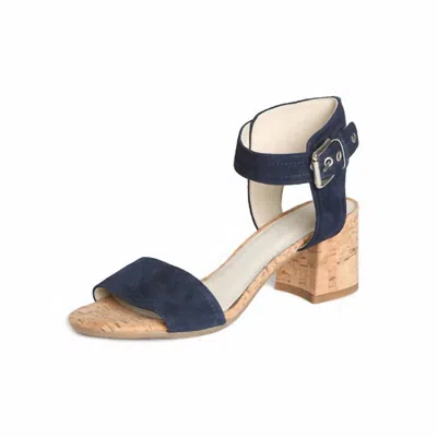 The Flexx Women's Tgif Heels In Navy Suede In Blue