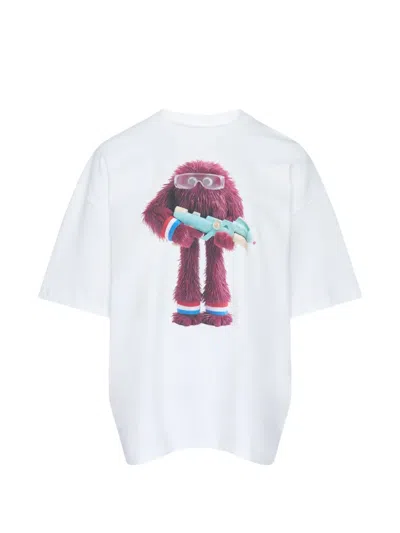 The Fluffadoos Ruby Songkran T-shirt In White