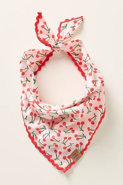 The Foggy Dog Ruffle Bandana In Multi