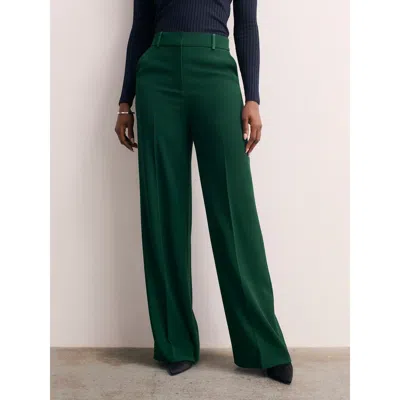 The Fold Adelaide Clever Crepe Pants In Green
