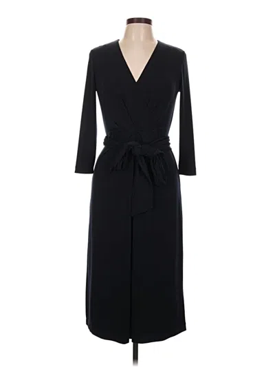 Pre-owned The Fold Casual Dress In Black