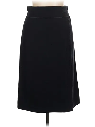 Pre-owned The Fold Formal Skirt In Black