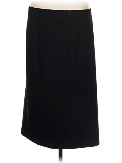 Pre-owned The Fold Formal Skirt In Black
